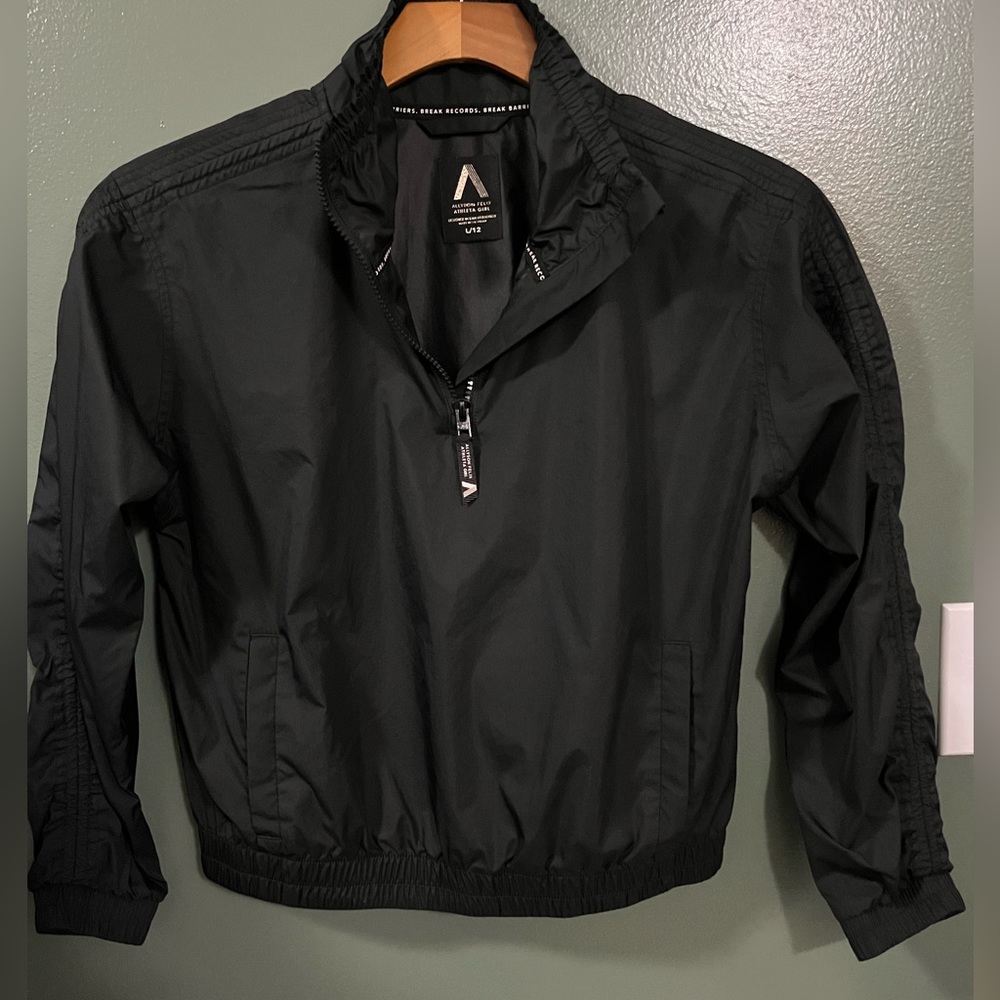 Allyson Felix x Athleta Girl Pullover Cropped Jacket